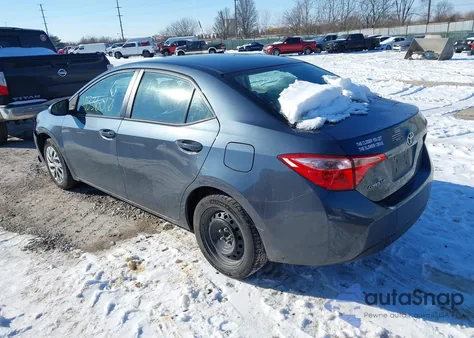 2017 Toyota Corolla Le from USA, damaged, VIN 2T1BURHE8HC896356